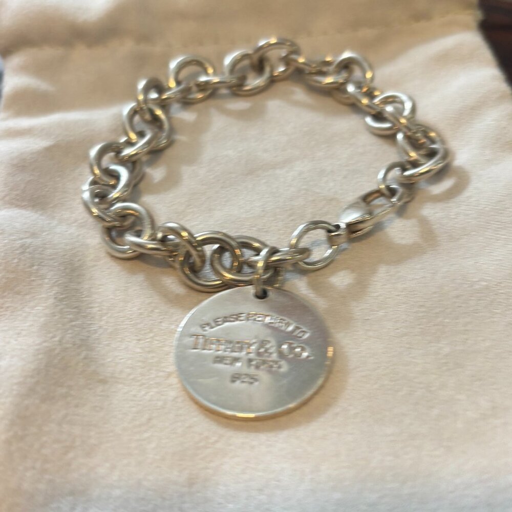 Auth Vintage Tiffany & Co Return to Tiffany Tag Bracelet
